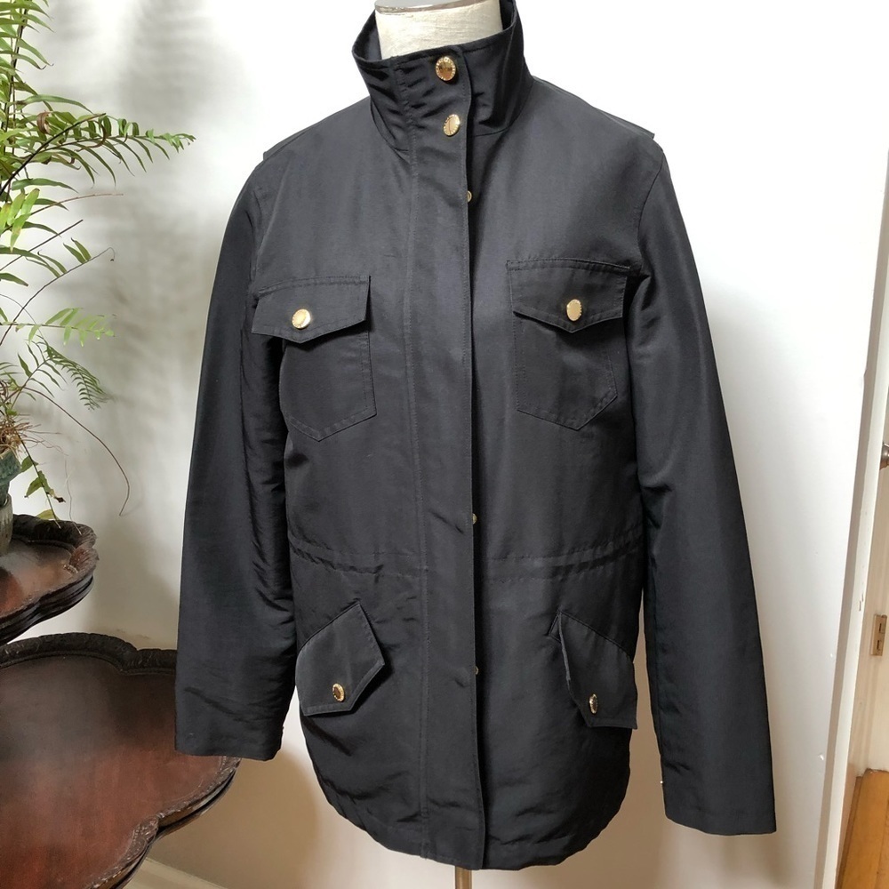 𝅺LAUREN‎ Ralph Lauren Black Light Weight Spring Jacket